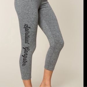 Spiritual gangster leggings medium